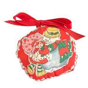 Nostalgic Strawberry Shortcake Vintage 1980's Christmas Ornament